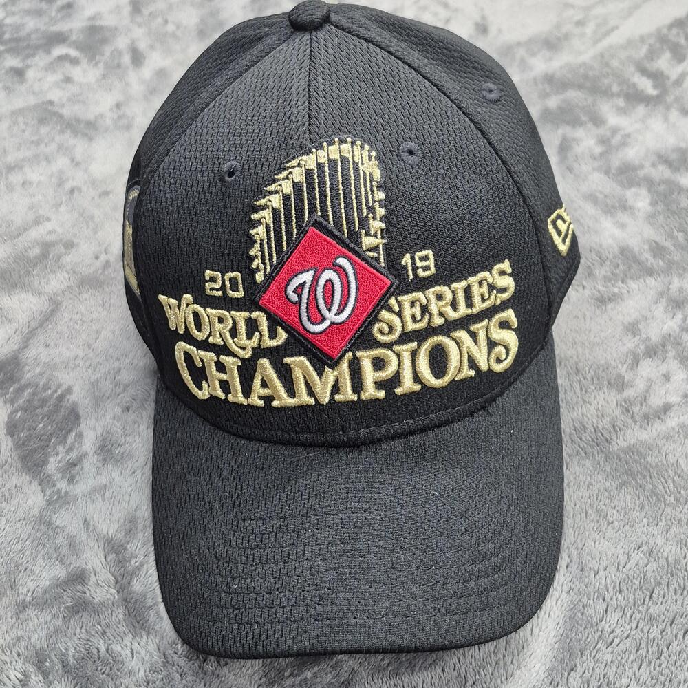Washington Nationals Hat Cap Fitted One Size MLB World Series Champions 2019